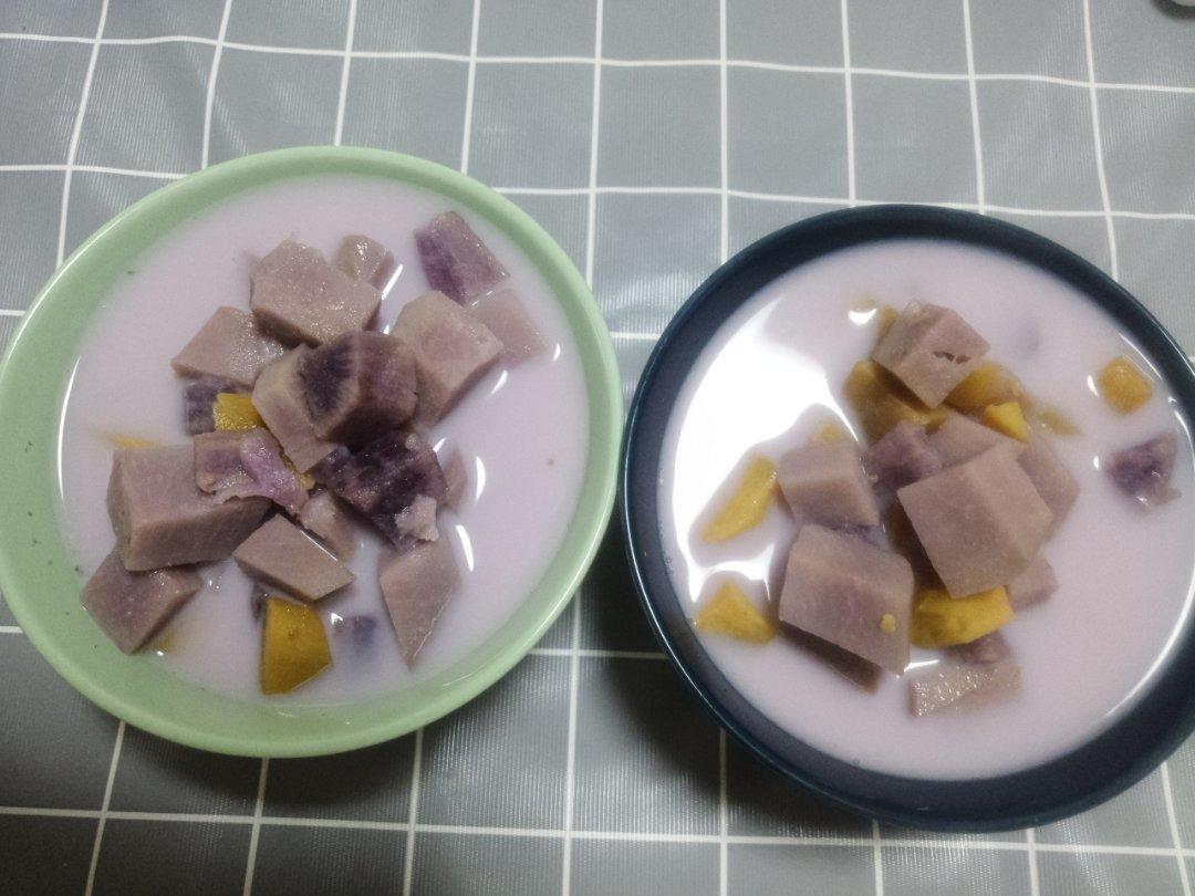 紫薯香芋西米露
