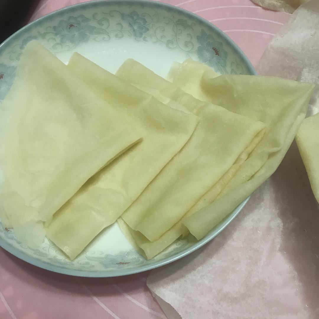 薄如蝉翼软和筋道的春饼