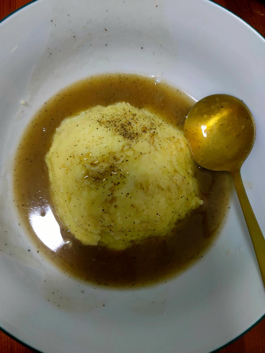 鸡汁土豆泥（完爆kfc）