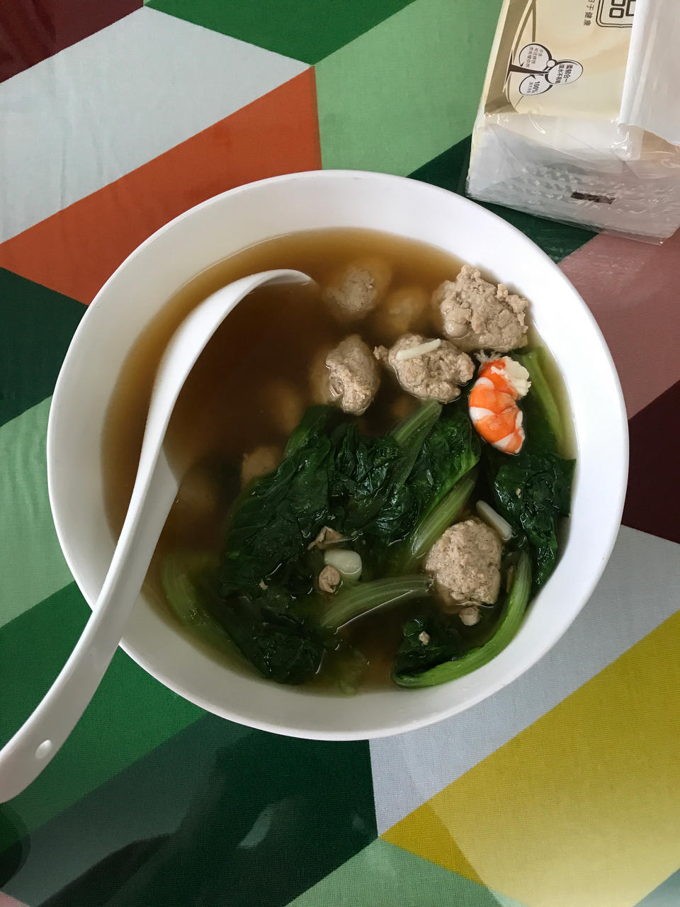 简单容易的肉丸子汤