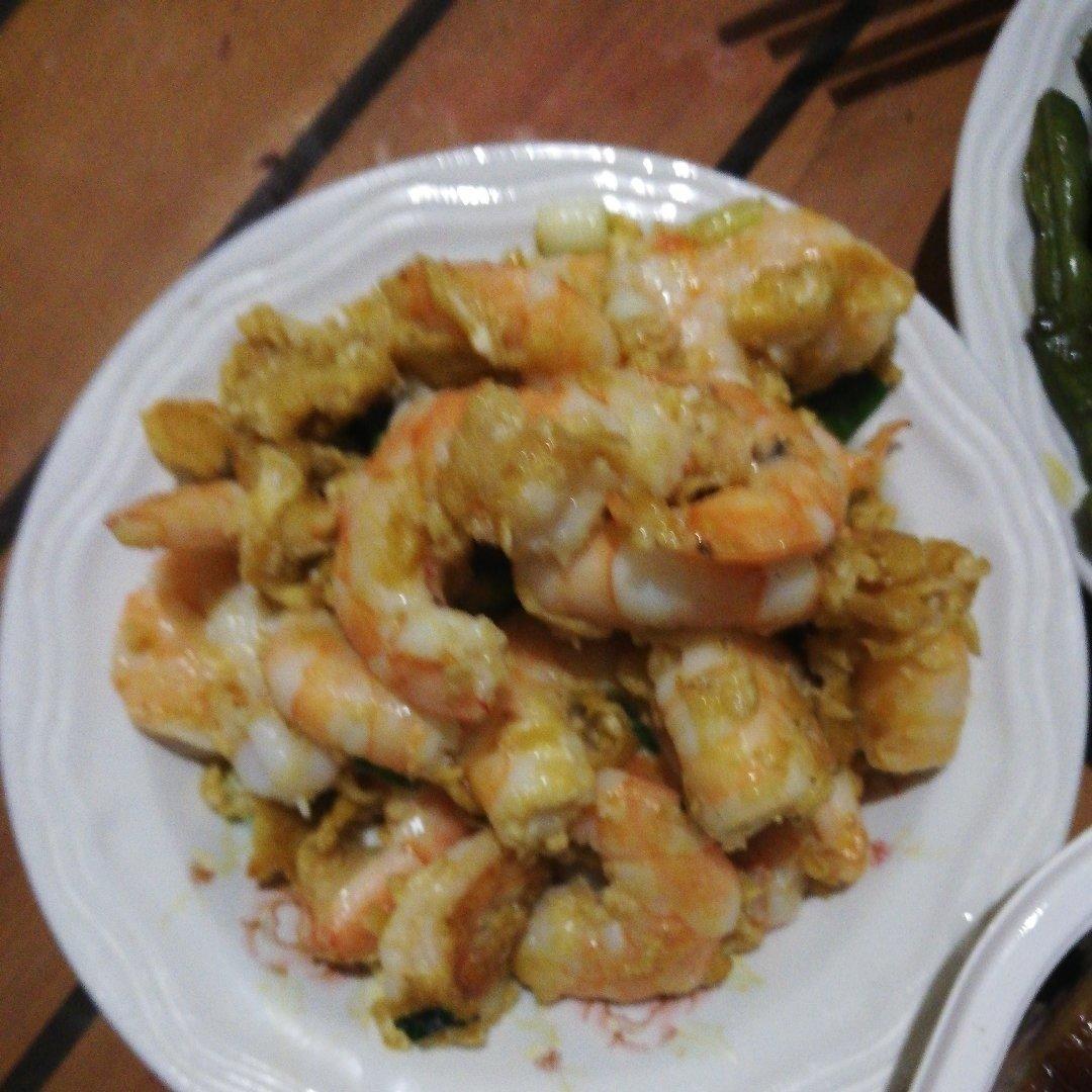 虾仁滑炒鸡蛋