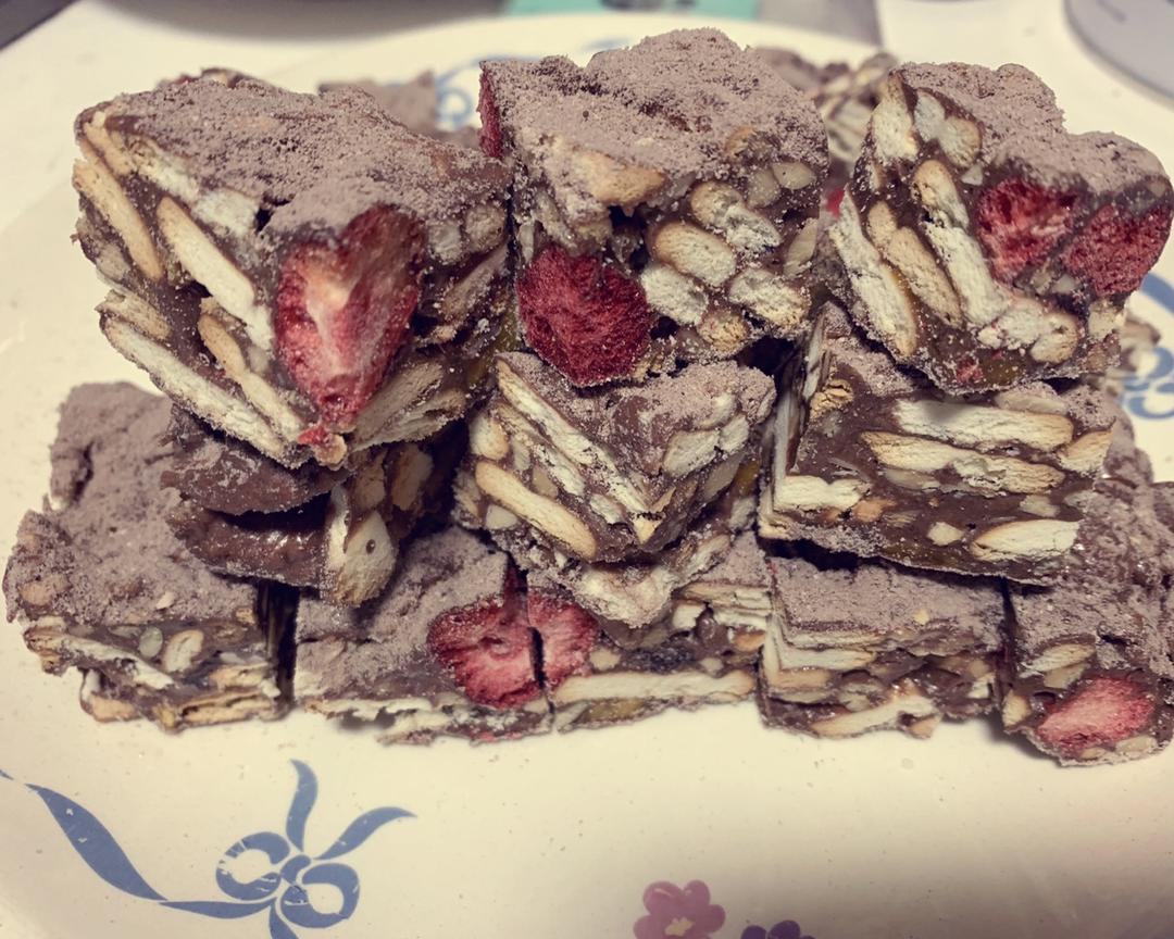 网红雪花酥可可味