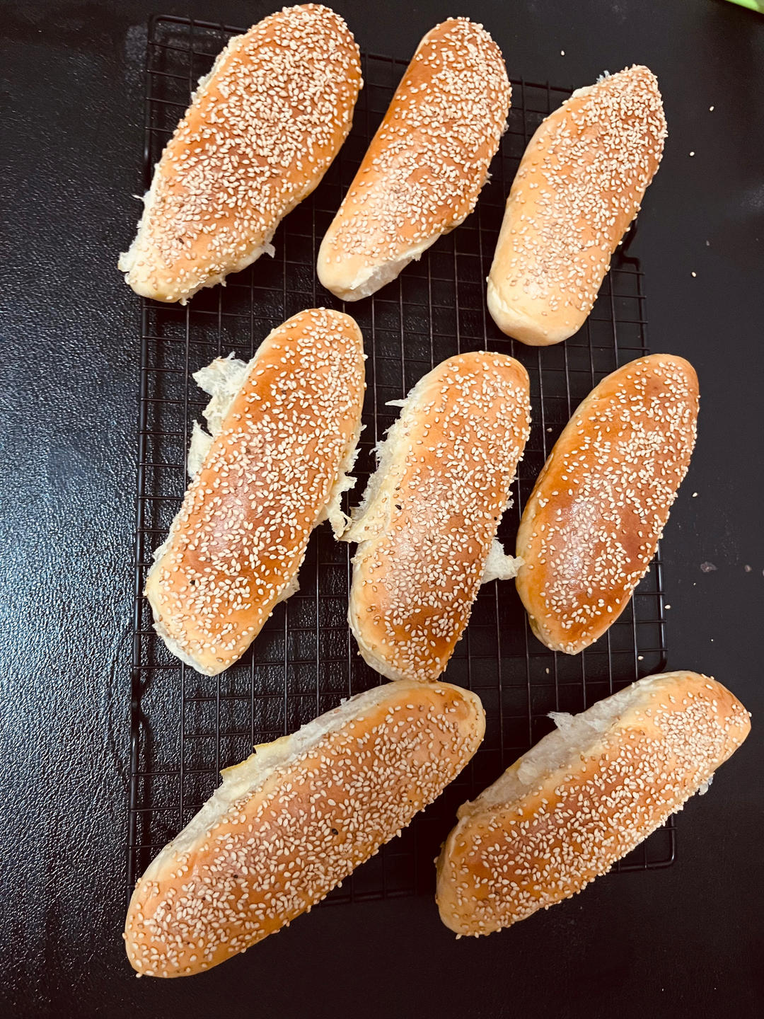 65度汤种松松面包（消耗肉松）