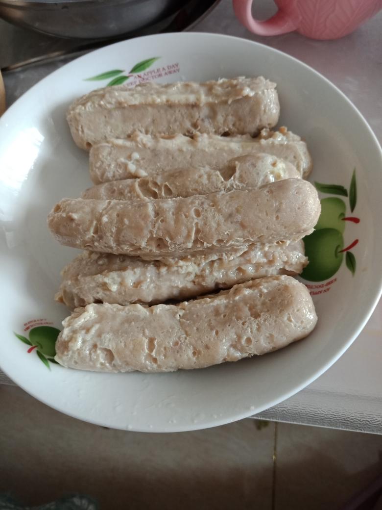 简单快手自制肉肠