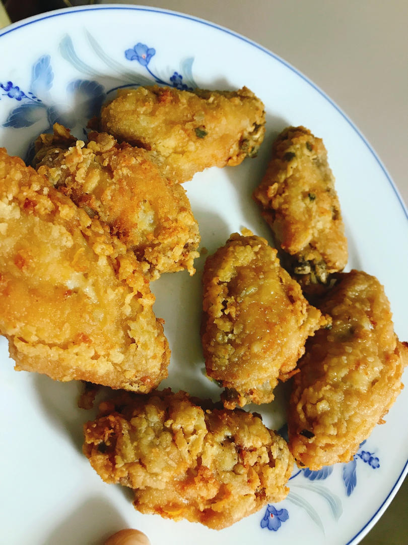 蒜香炸鸡翅
