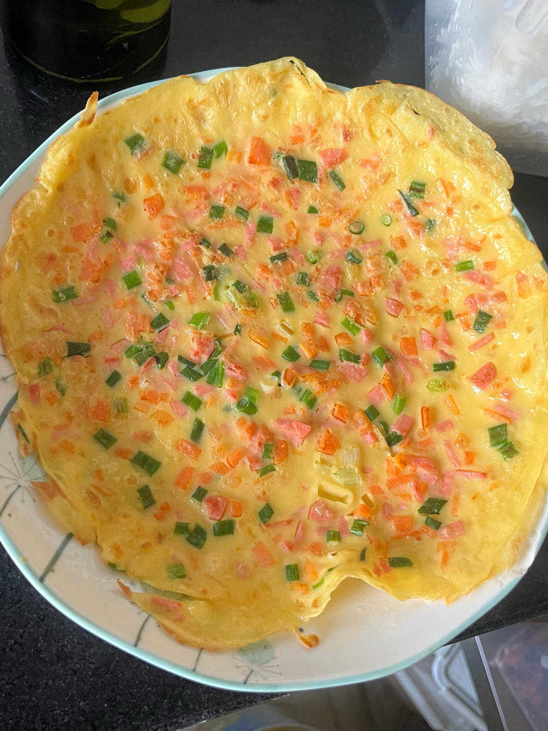 软软咸香鸡蛋饼（超详细）