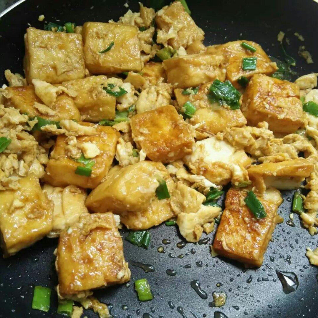 家常煎豆腐