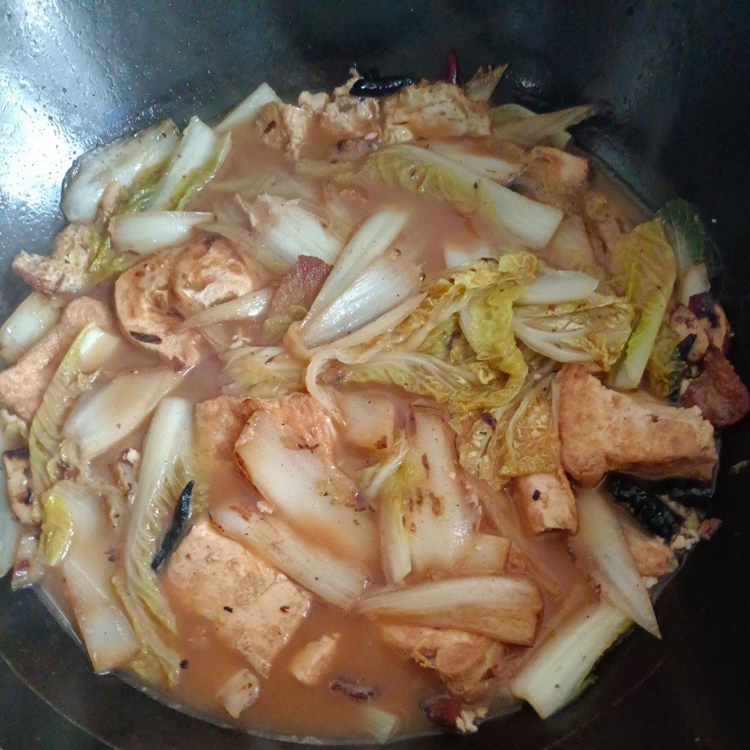 娃娃菜炖豆腐