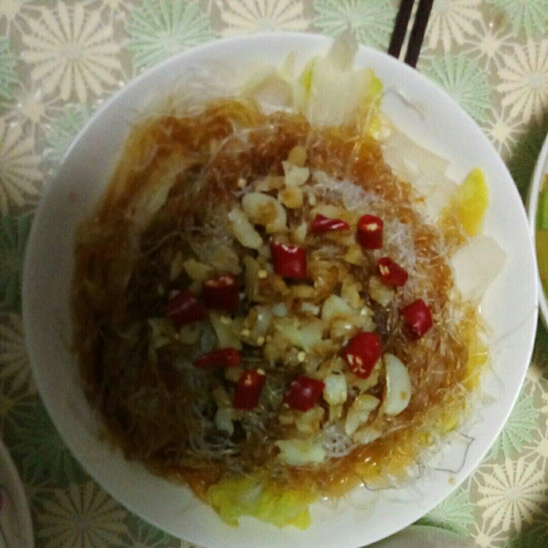 蒜蓉粉丝娃娃菜