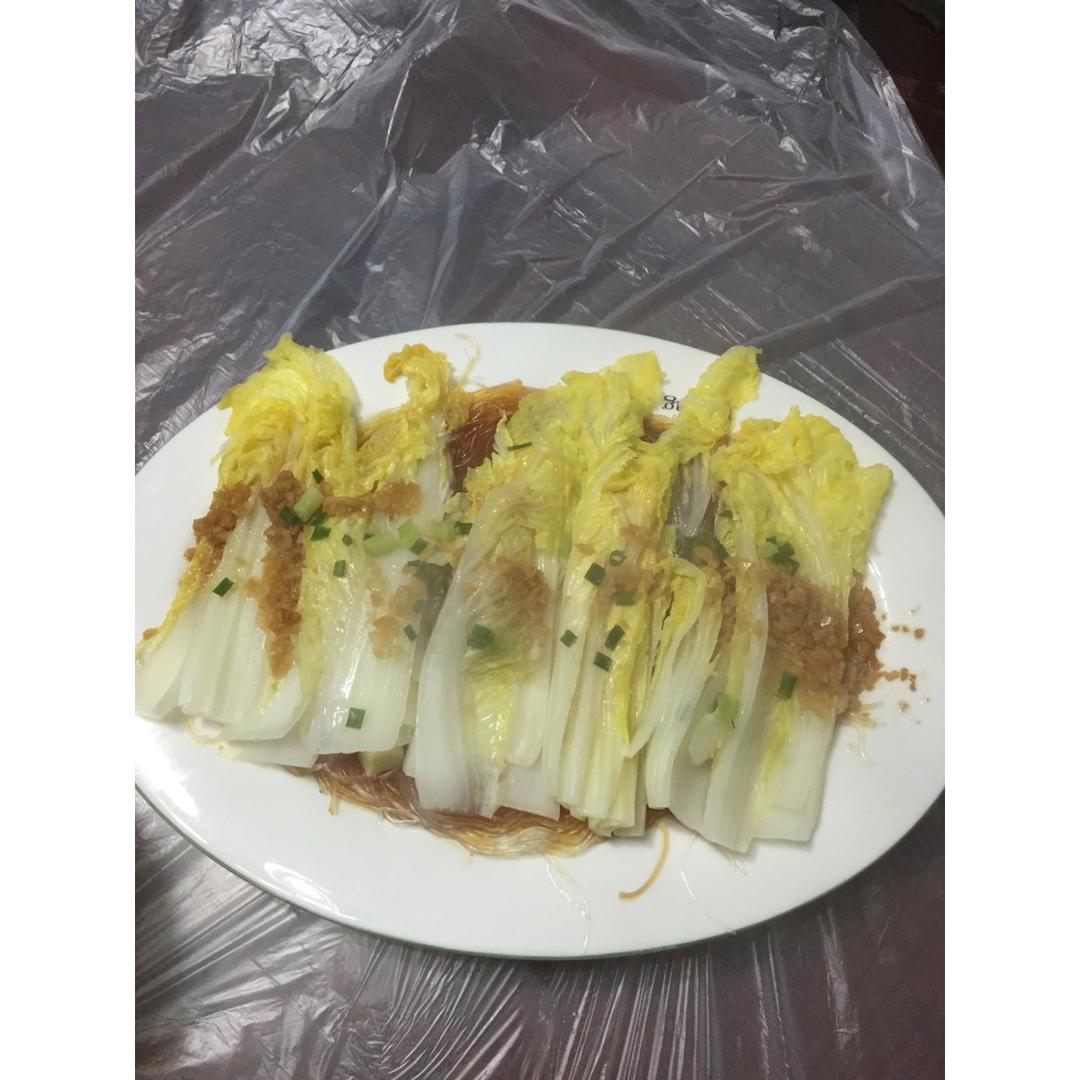 蒜蓉粉丝蒸娃娃菜