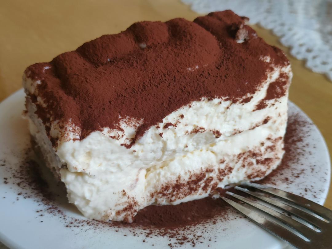 意大利提拉米苏Tiramisu(全熟、无吉利丁版)超详细