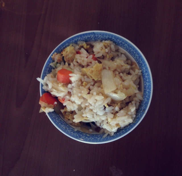 胡萝卜蛋炒饭