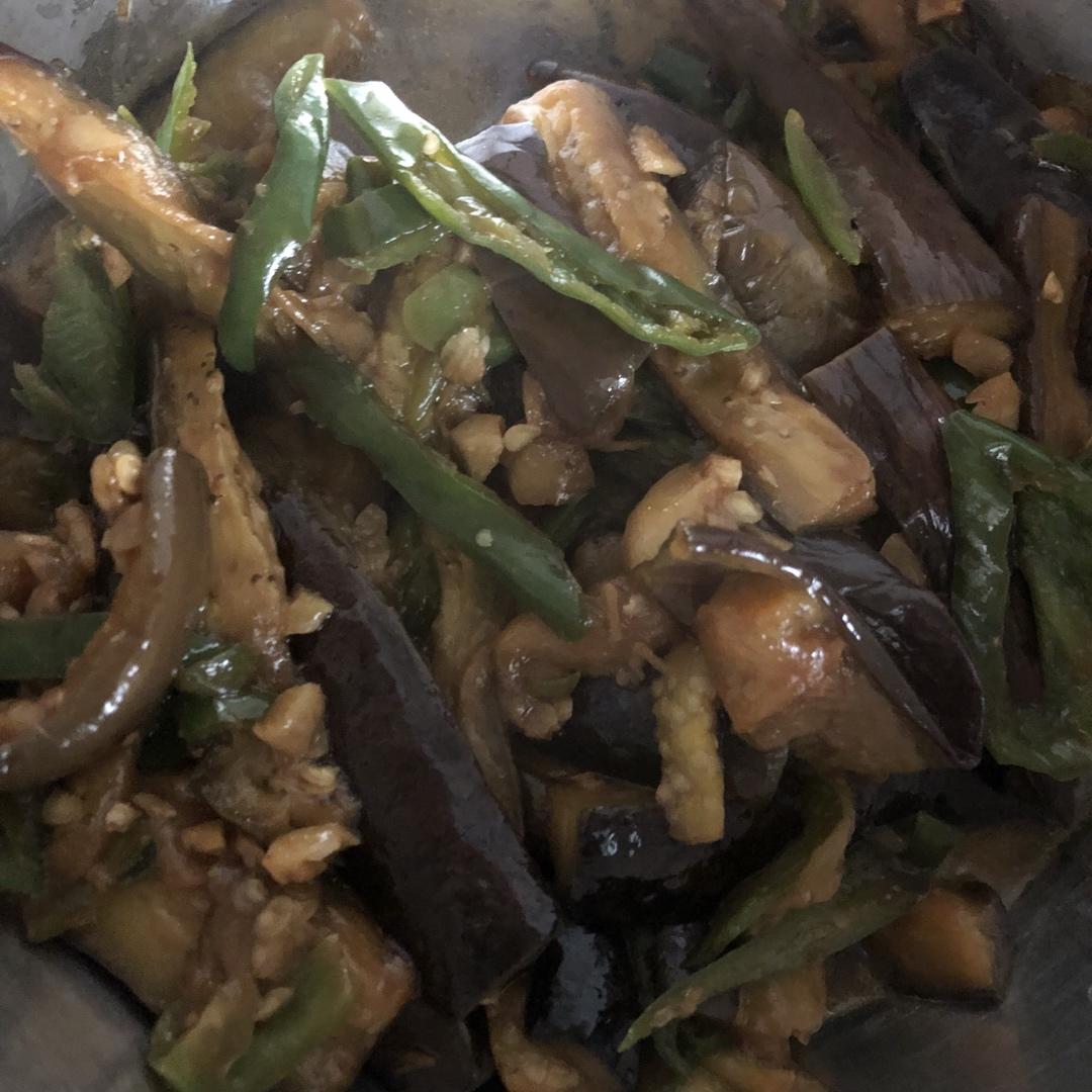 青椒茄子丝