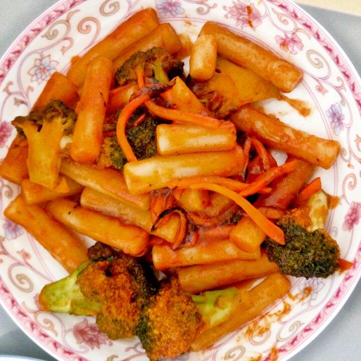 韩式辣炒年糕（or网红芝士套路之芝心年糕）