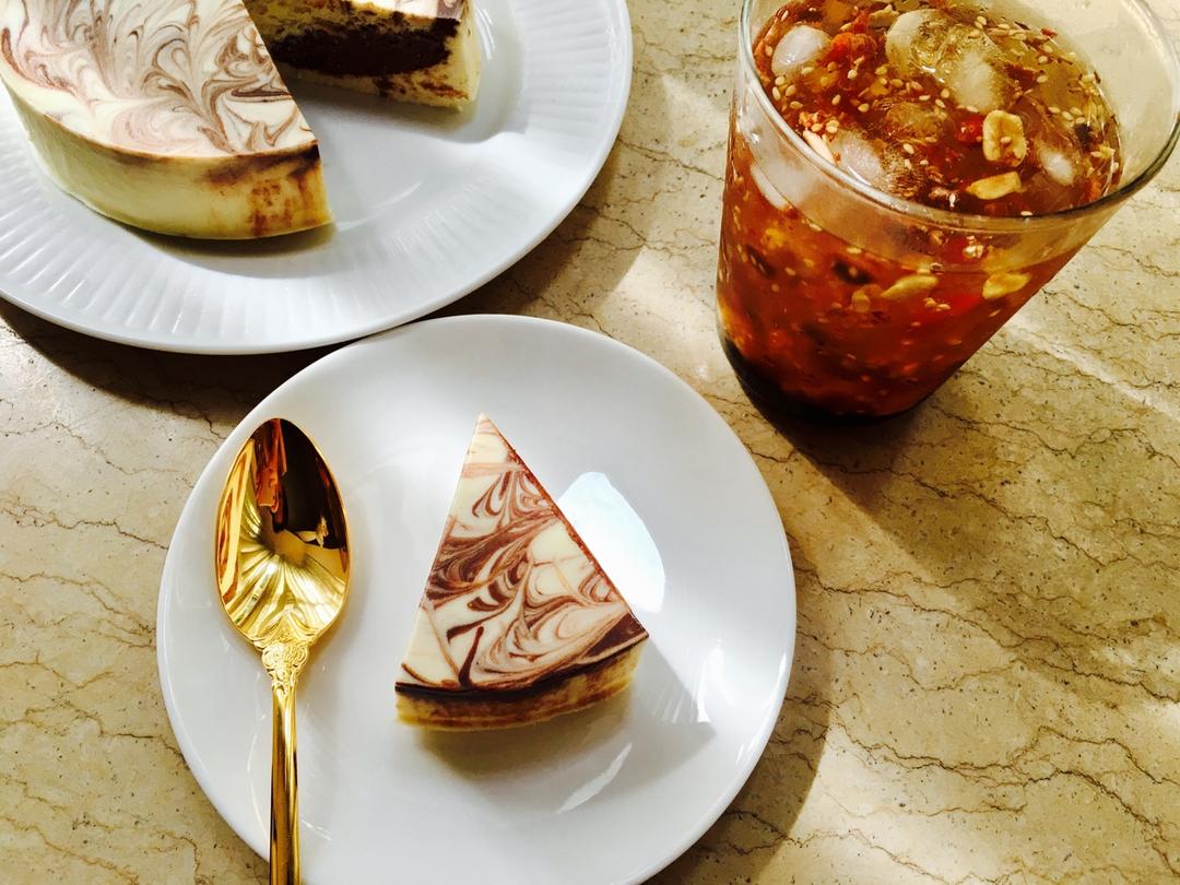 大理石纹冻芝士蛋糕