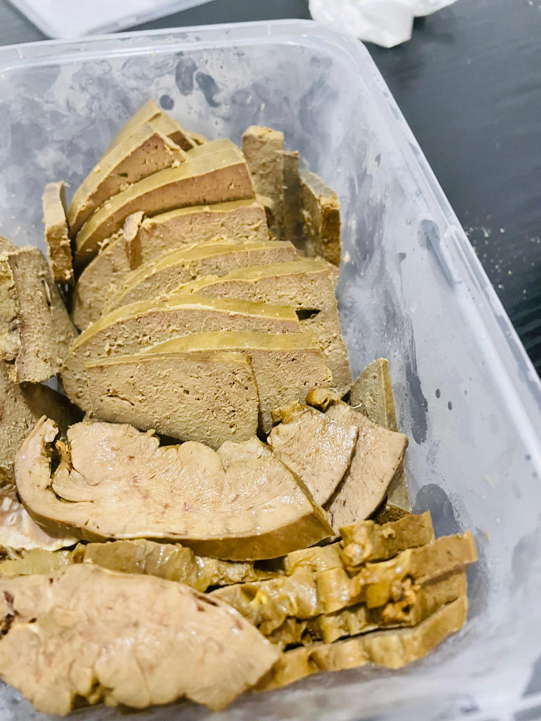 卤猪心、猪肝（卤心肝）