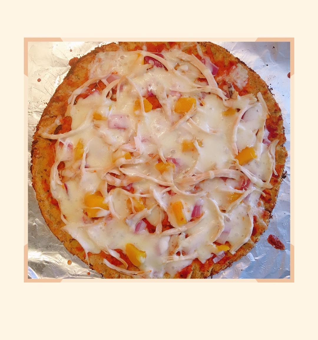 菜花儿披萨饼底（含芝士超详细版）