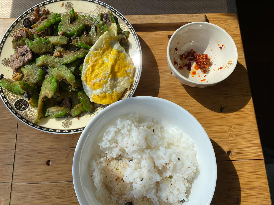 豉汁凉瓜炒牛肉