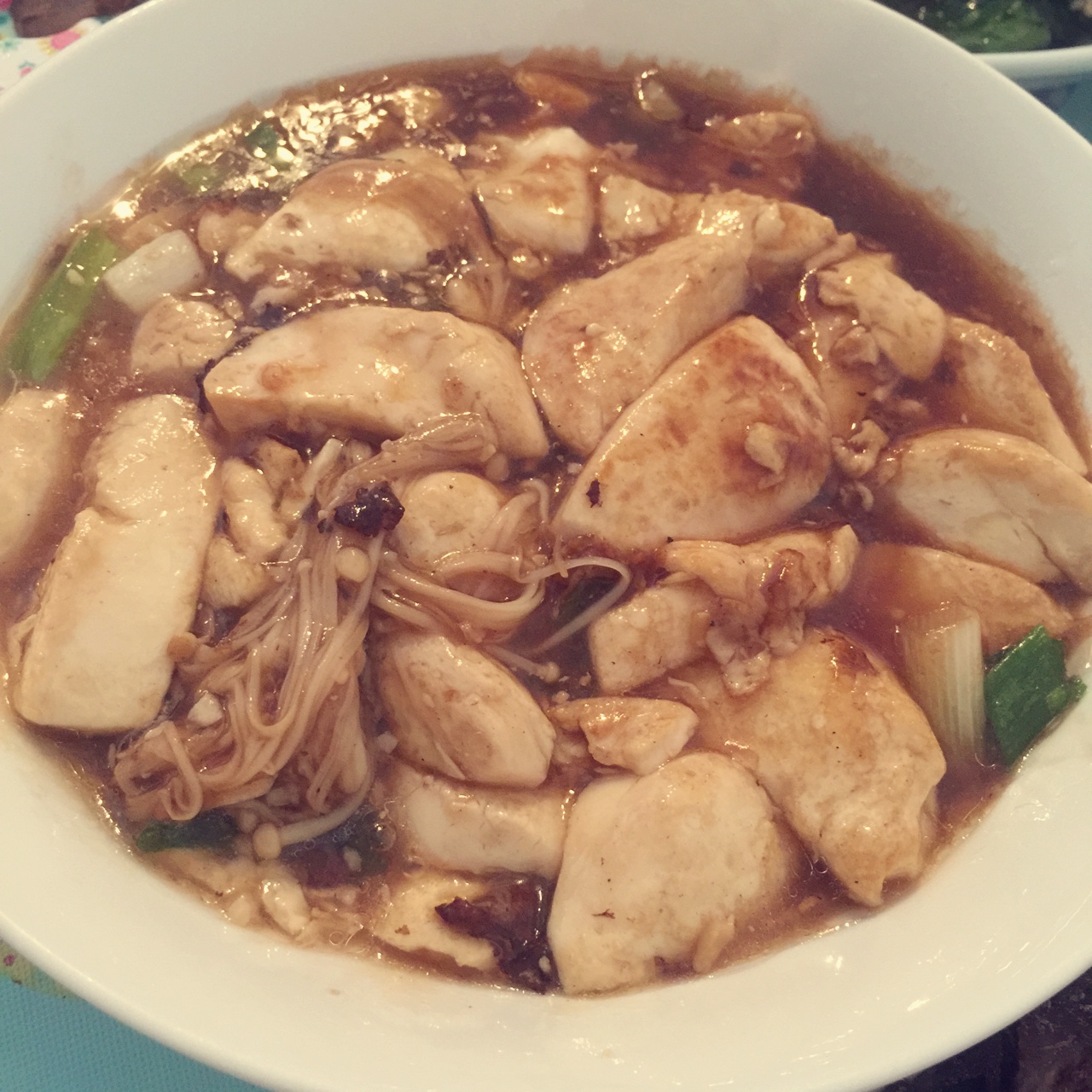 超级下饭菜--金针菇日本豆腐
