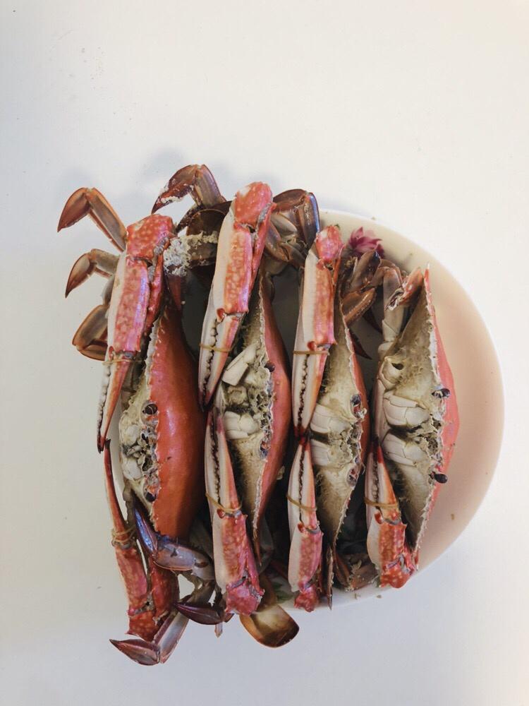 没有蒸锅怎么蒸螃蟹🦀️