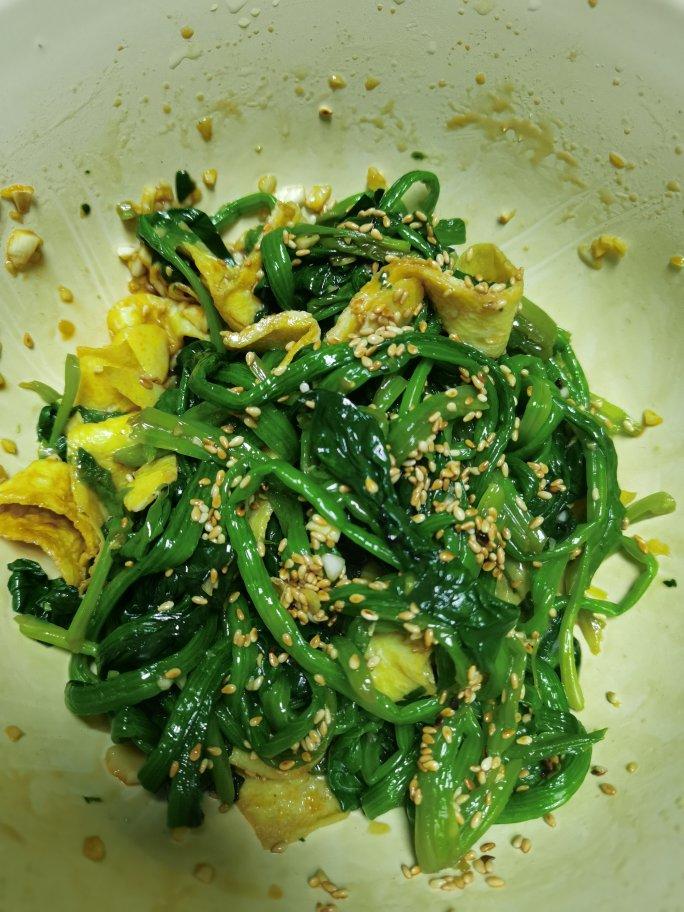 健康低脂凉拌菜—菠菜可以这样吃