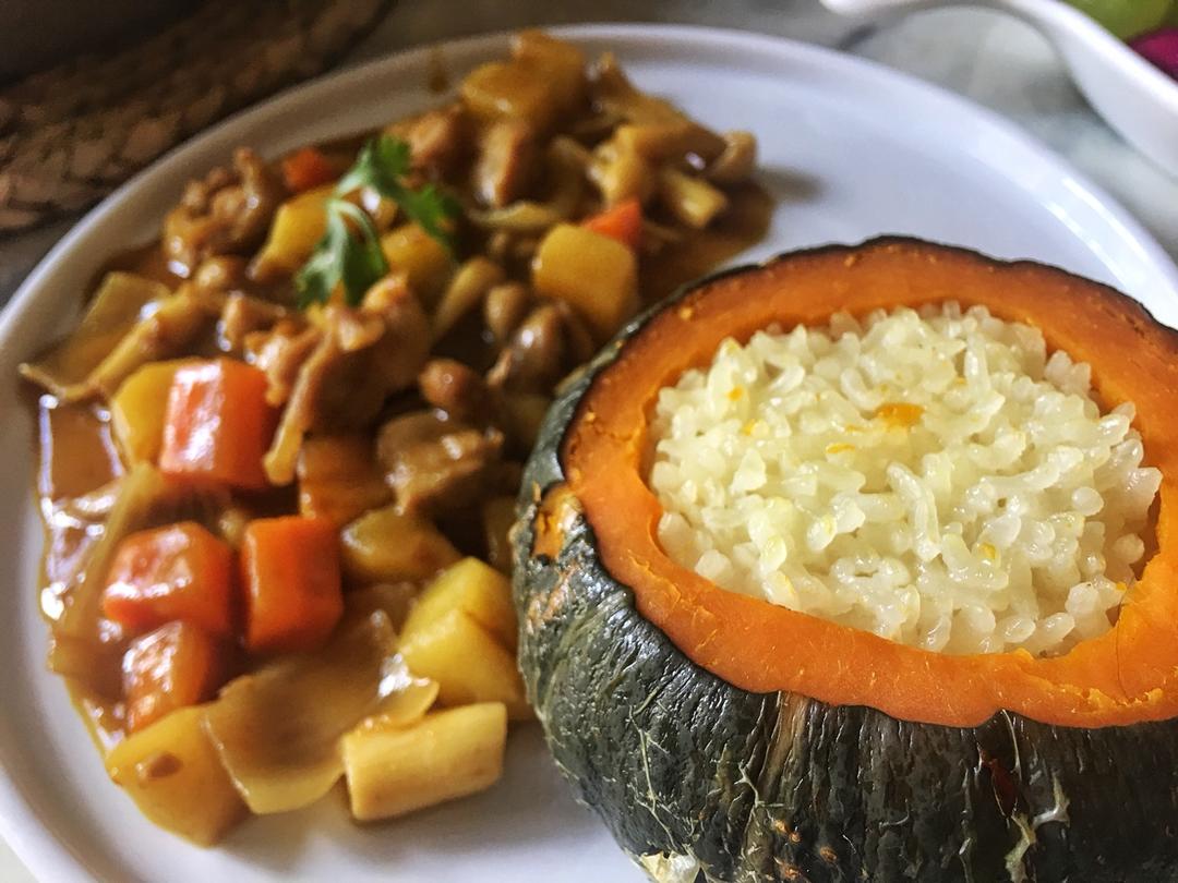 “一个南瓜”咖喱饭【曼食慢语】