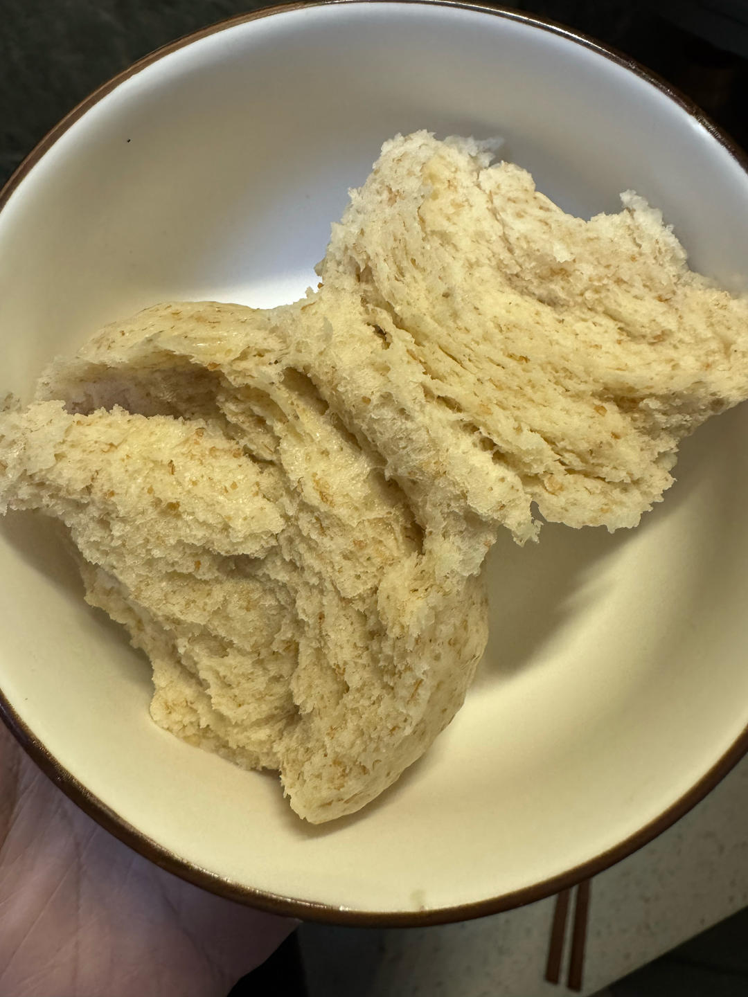 无油无糖松软的全麦馒头