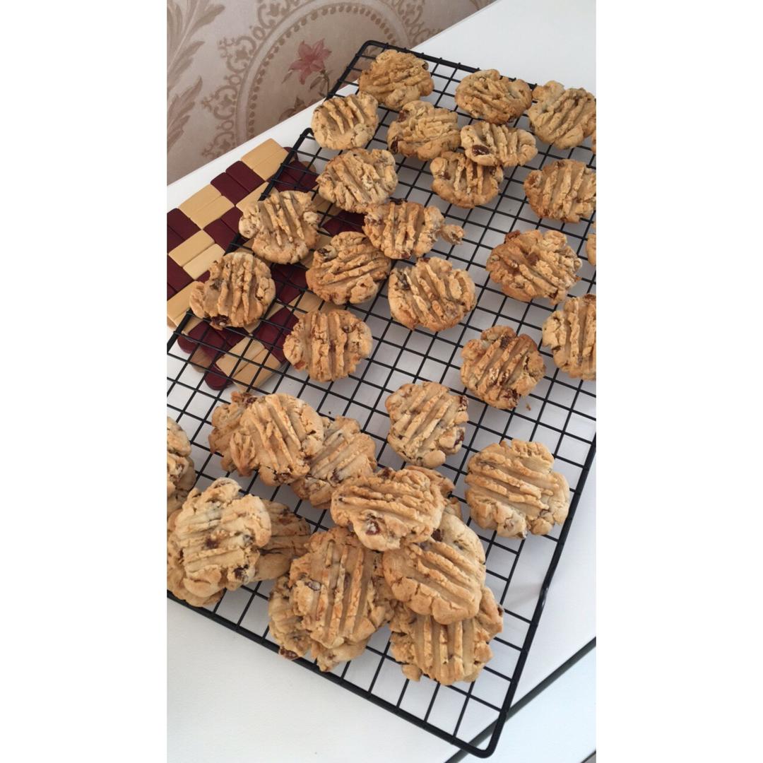 （无黄油）健康奶香提子酥饼