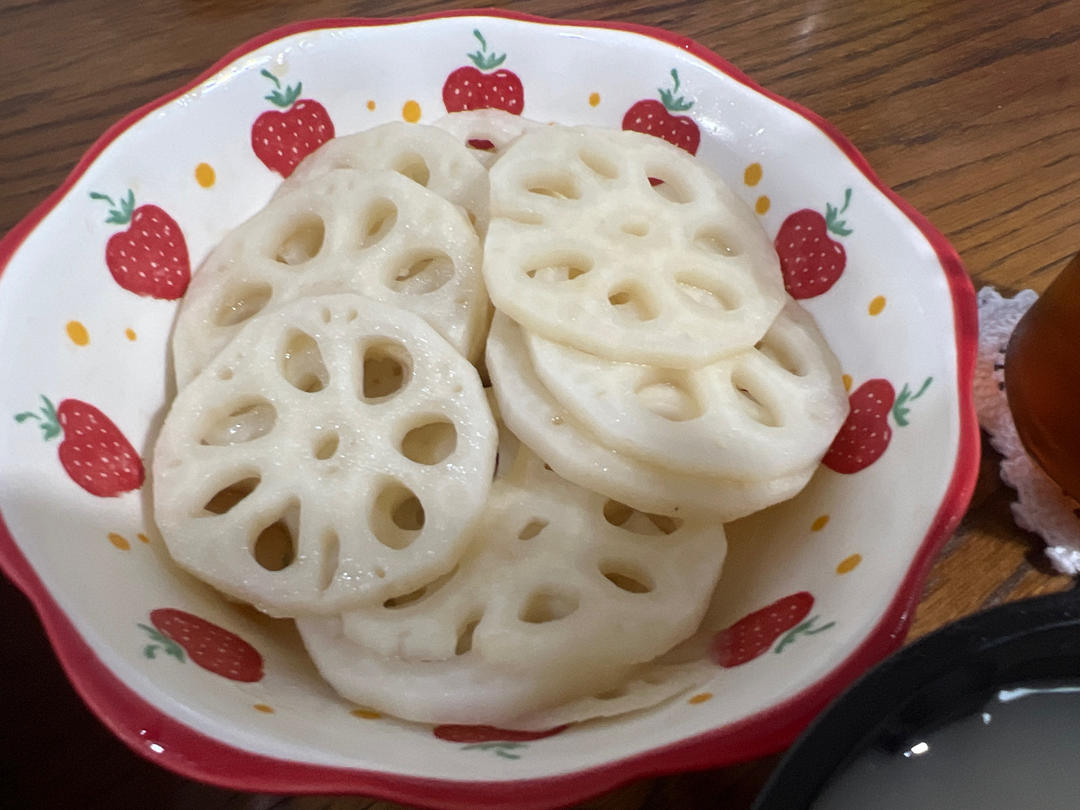 凉拌酸甜藕片
