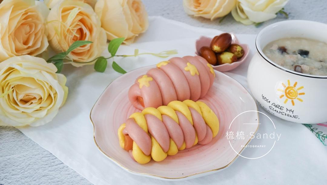 【原创】鳕鱼芝士肠馒头卷（儿童最爱）