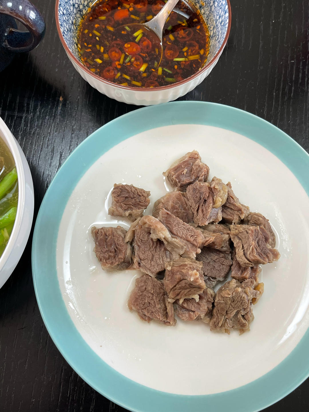 两吃清炖牛肋条（高压锅版，汤煮面条）