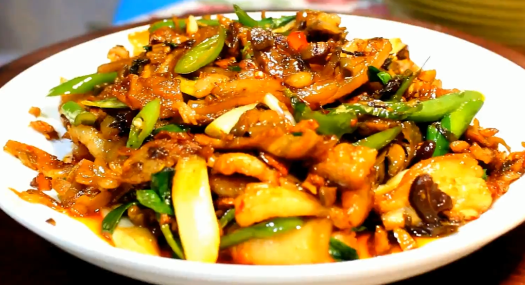 咸菜回锅肉的做法