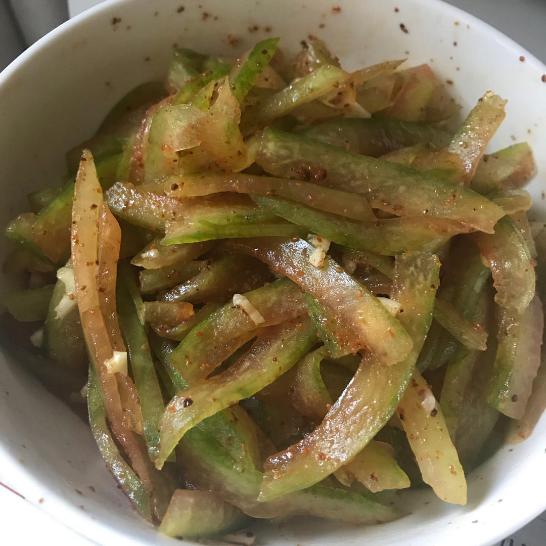 不爱西瓜🍉只爱西瓜皮系列之凉拌（酸辣）西瓜皮