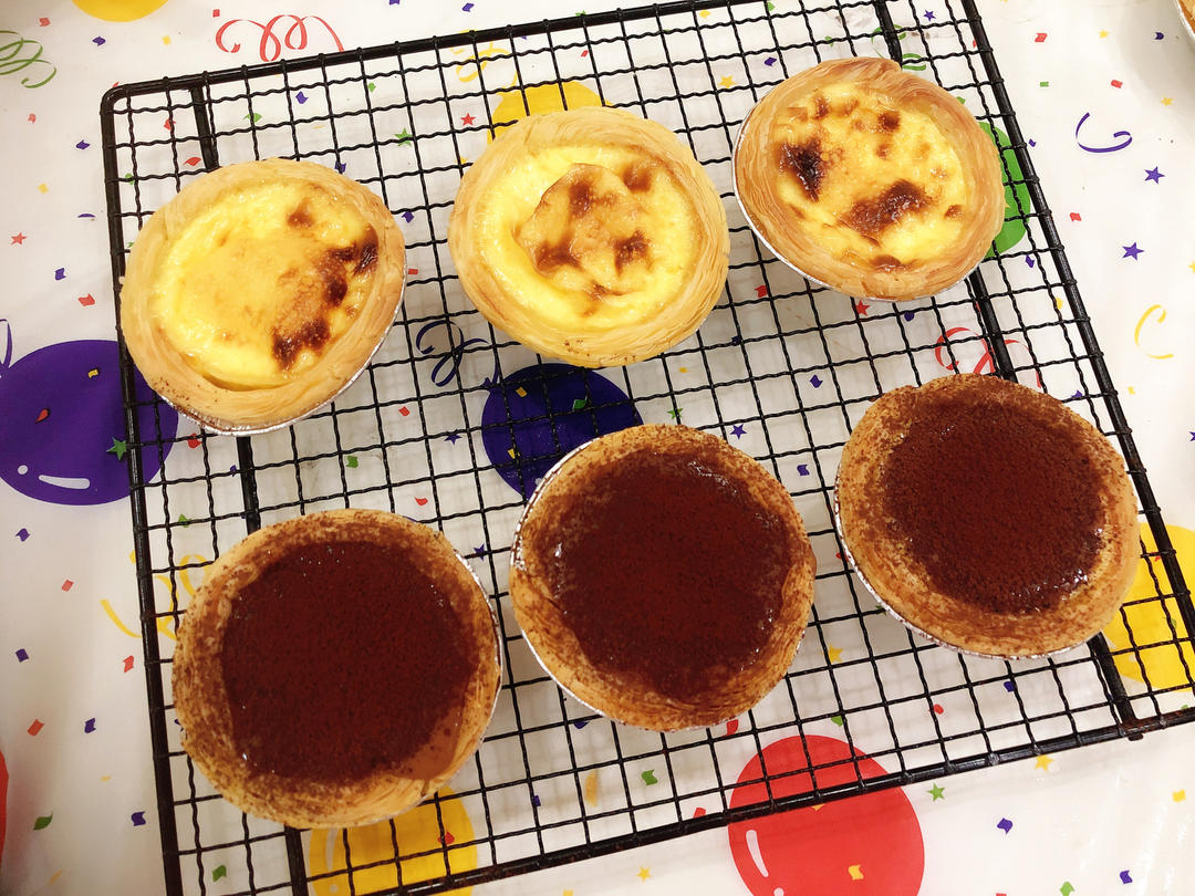 【跟做有奖】🍫网红巧克力爆浆脏脏蛋挞