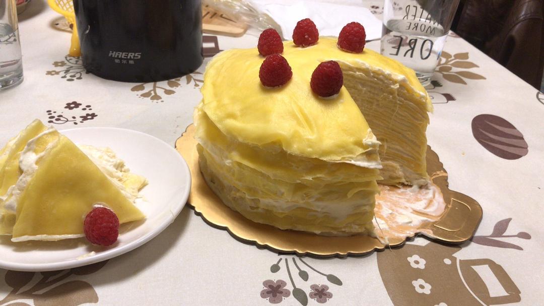 榴莲千层（超软糯蛋皮配方٩( ᐛ )و