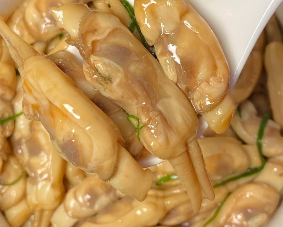 葱油蛏子的做法