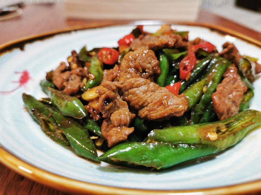 小炒黄牛肉（湘菜）