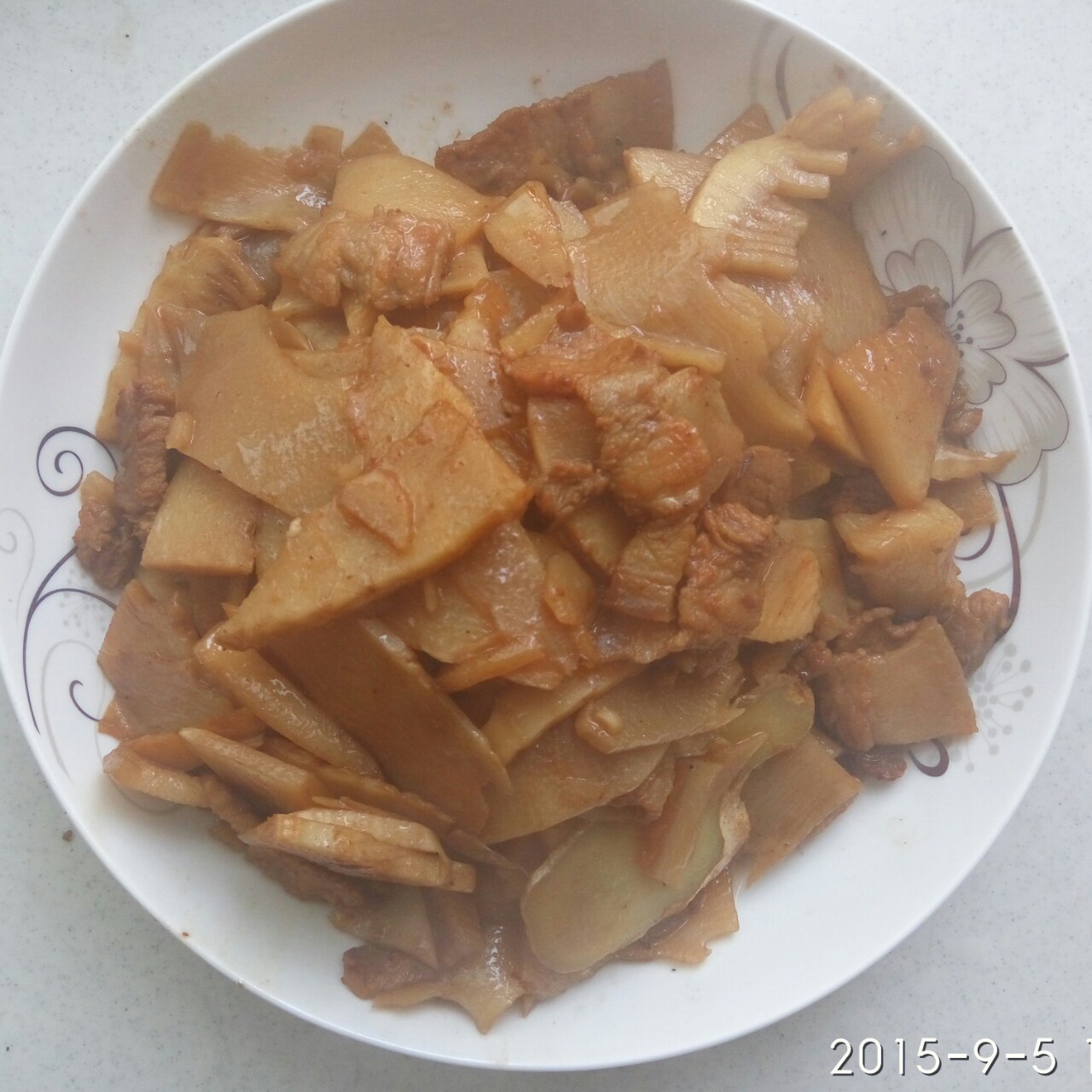冬笋炒肉