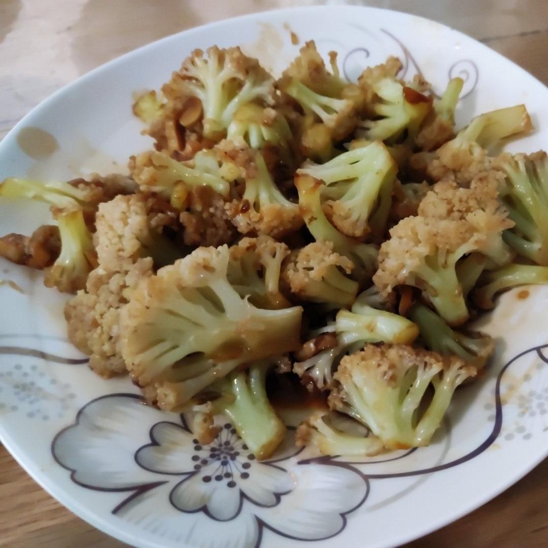 老公超级下饭的干锅花菜