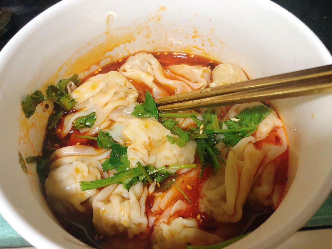 🔥超好吃的麻辣红油抄手