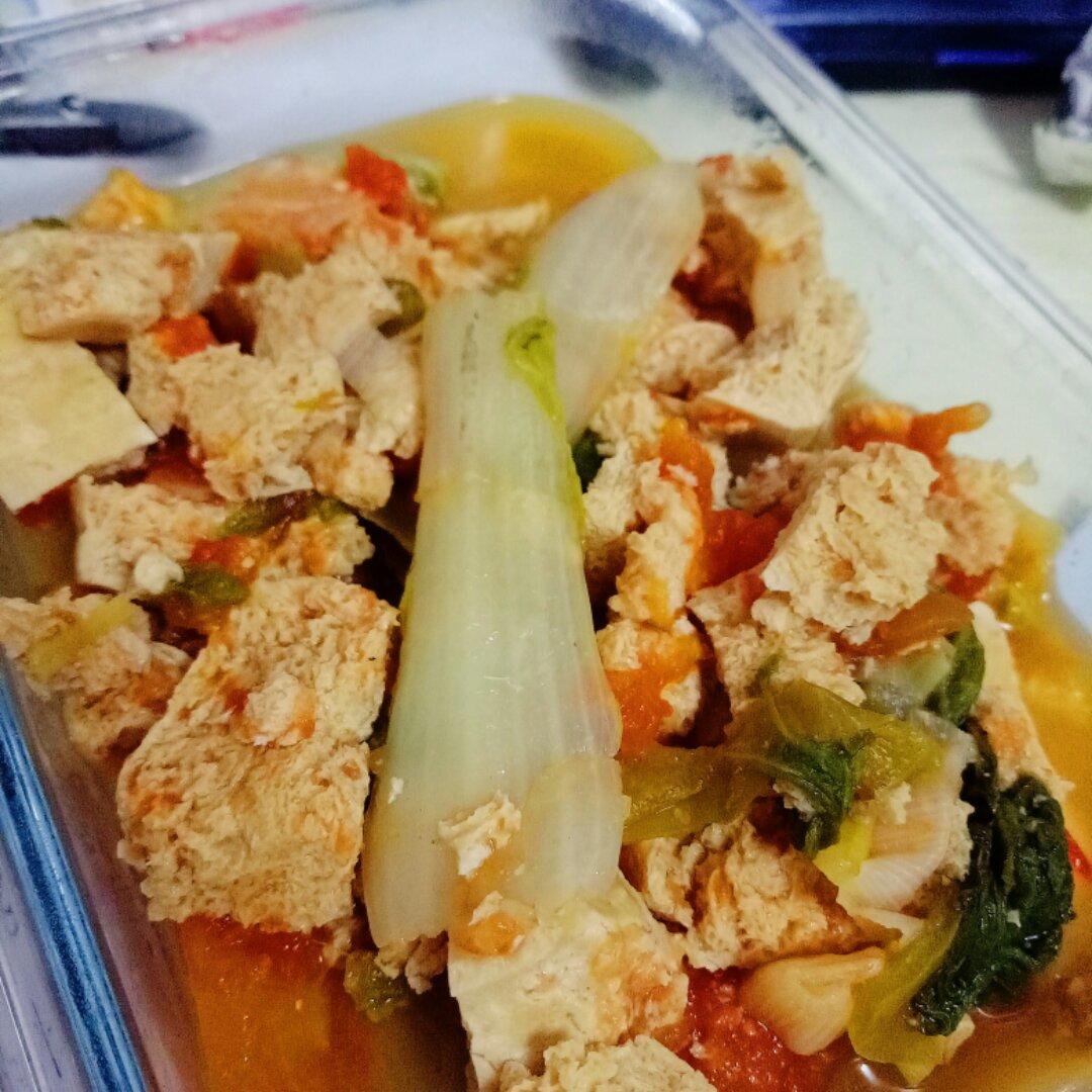 小白菜炖豆腐