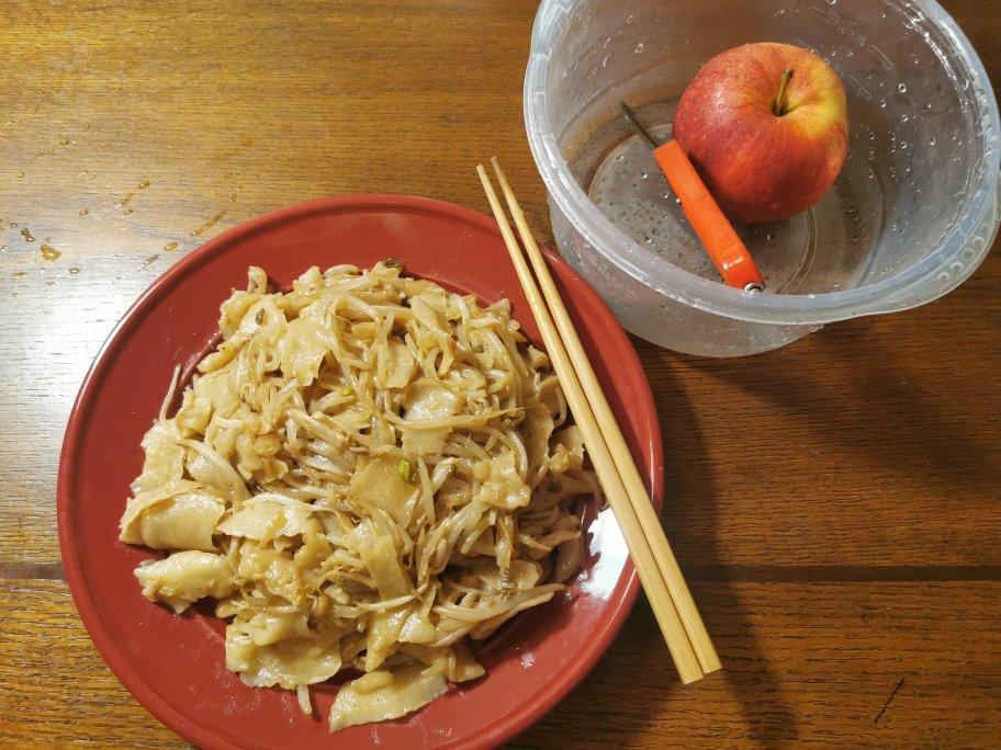 豆芽炒面