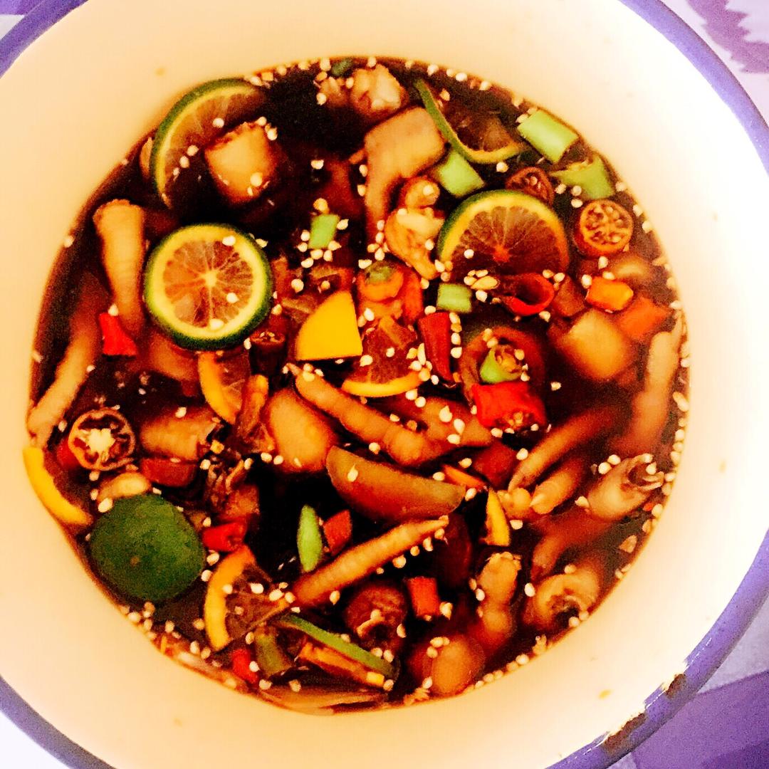 柠檬鸡爪