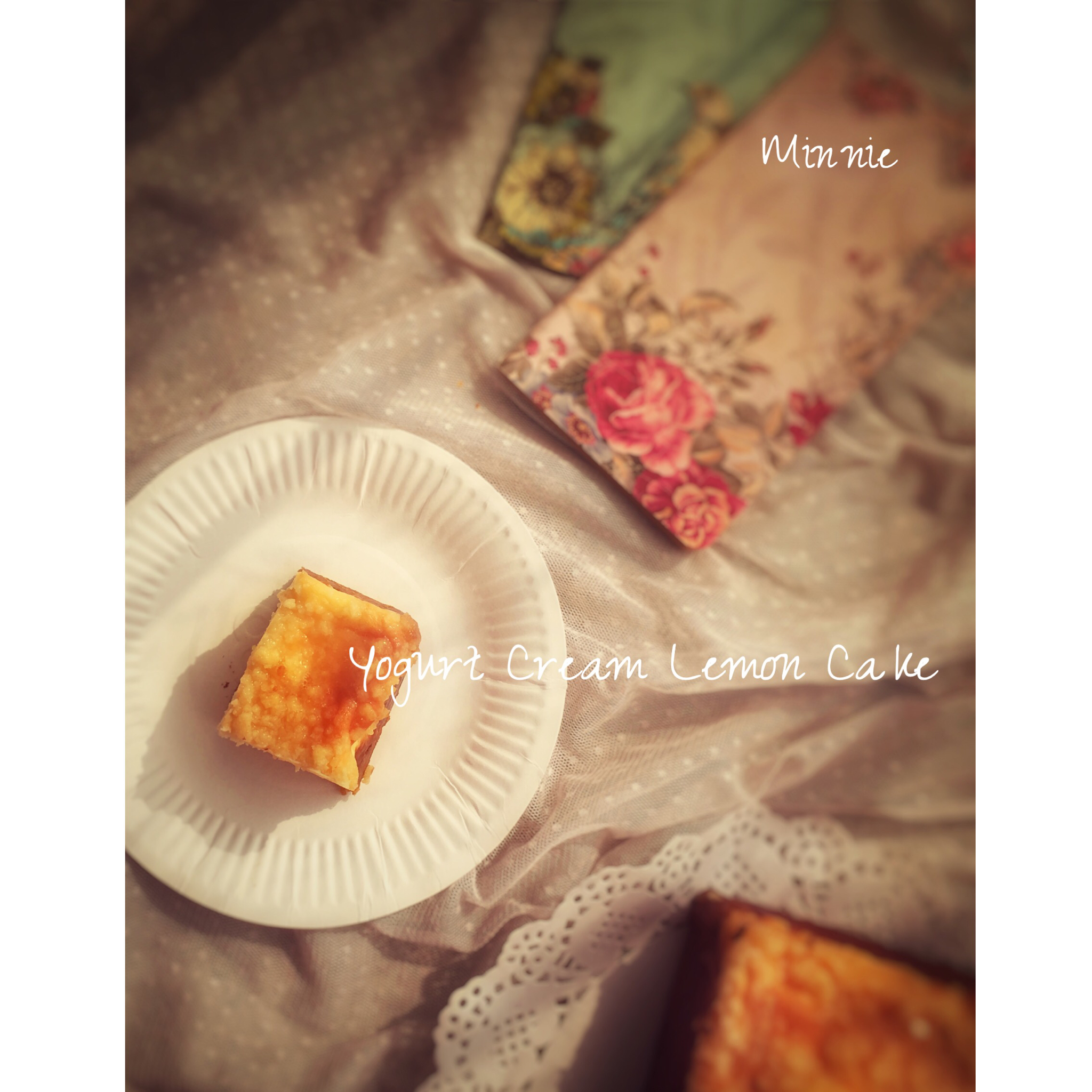 柠檬优格蛋糕<Greek Yogurt Cream Lemon Coffee Cake>