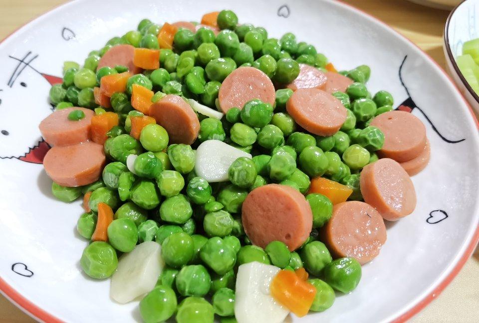 王亮egqw做的清炒豌豆米