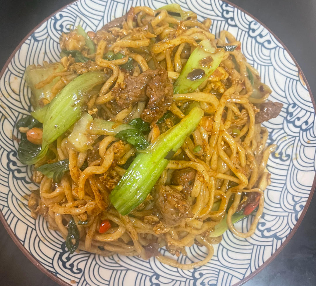 🍜最简单最好吃的家常炒面