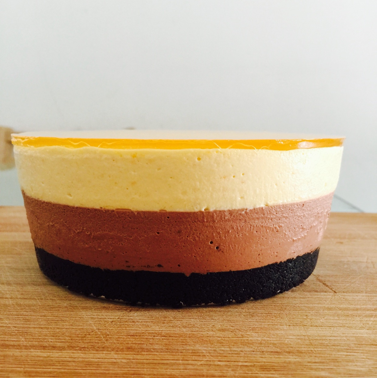 巧克力芒果慕斯