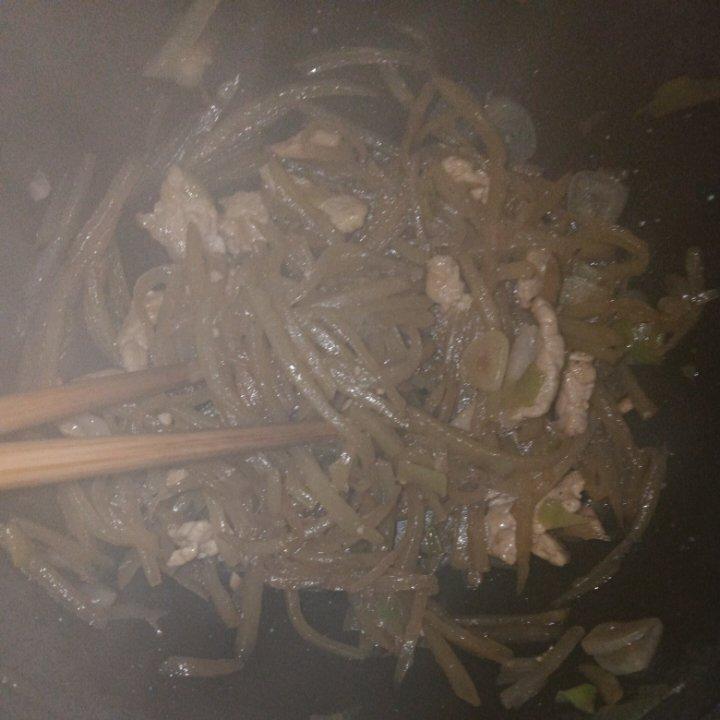 土豆丝炒肉
