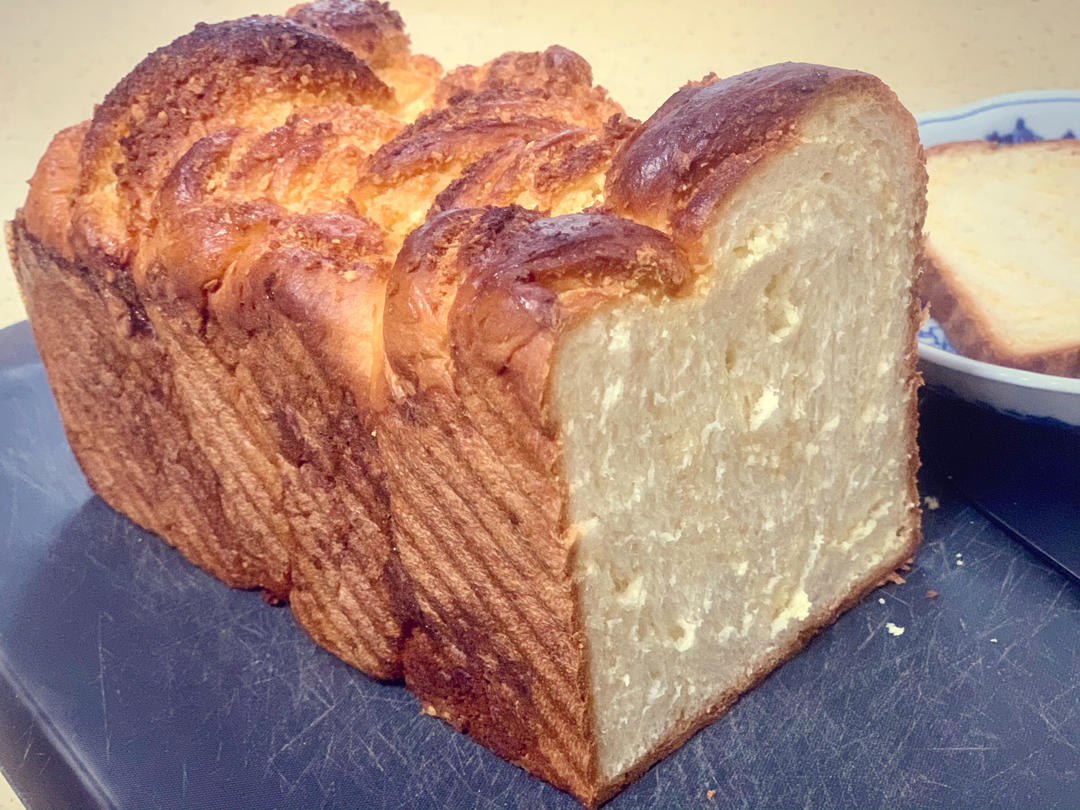 奶香椰蓉吐司（一次发酵）