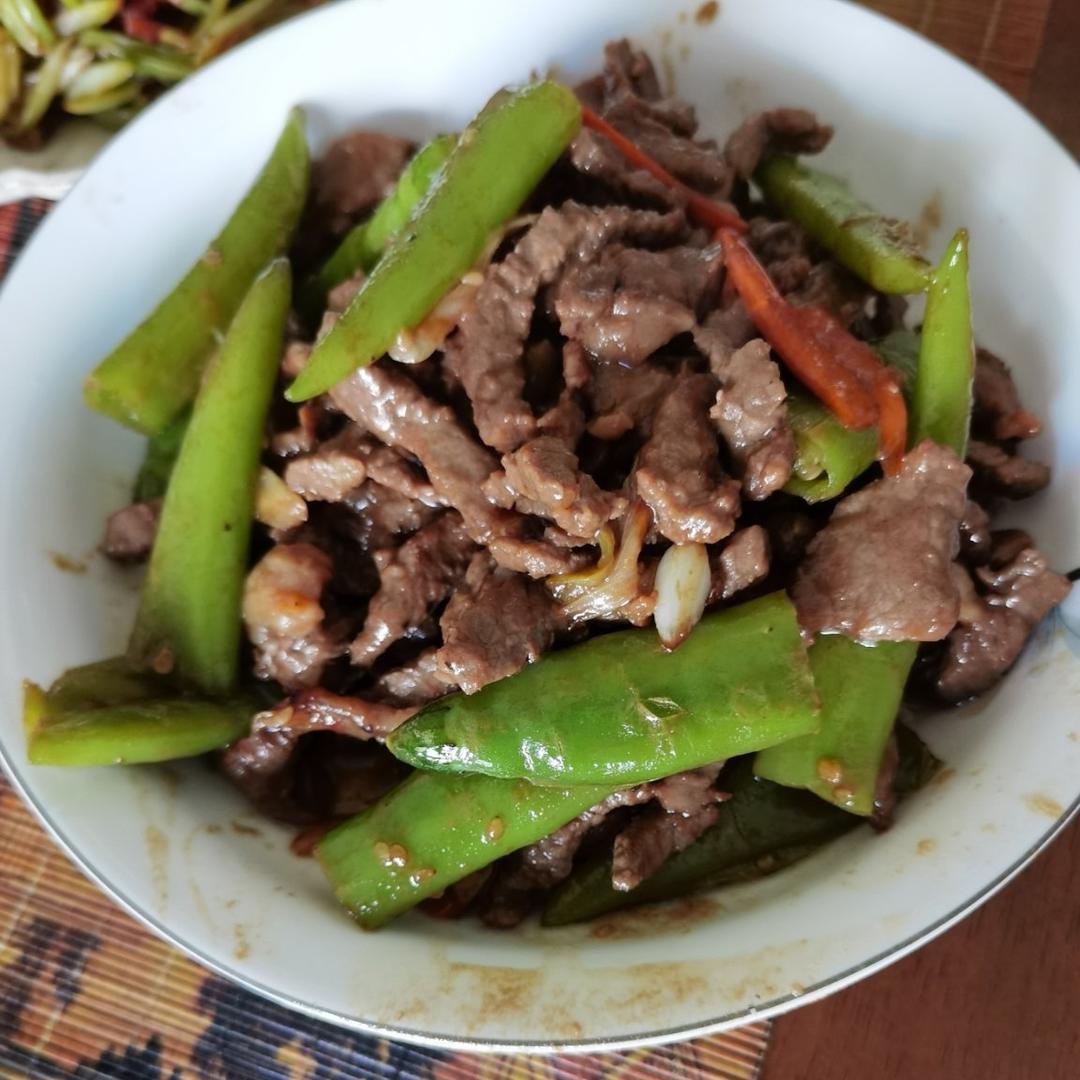 杭椒炒牛柳